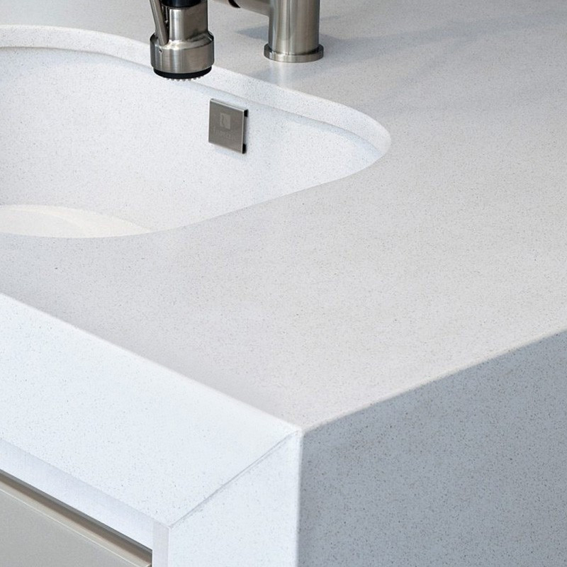 Plan de travail en Quartz Silestone® White Storm 14